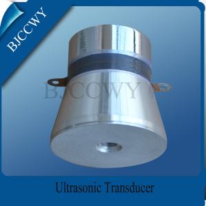 China Pzt4 Ultrasonic Cleaning Transducer 28khz 100w For Automatic Ultrasonic Cleaner wholesale