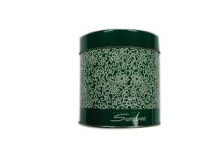 China Cookie Storage Round Tin Cans Customized Colorful Printing Easy Carry wholesale