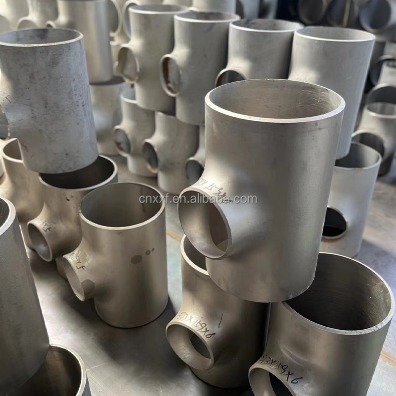 ASTM A403 WP317L Stainless Steel Equal Tee Reducing Tee Straight Tee Fittings-Forged Technics OEM Customized Support 317L