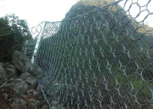 China Safety Passive Rockfall Fence / Spider Shaped Spiral Rockfall Net wholesale