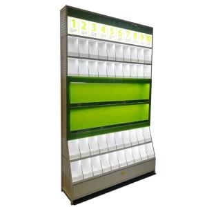 China Multi Layer Cosmetic Display Rack For Shop Skin Care Product Display Wall Floor wholesale