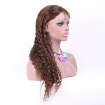 China wholesale 100% brazilian lace hair wig, 12"~28" Super wave Full Lace Wigs