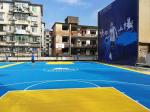 High Performance Interlocking Playground Mats For Outdoor Sports Court