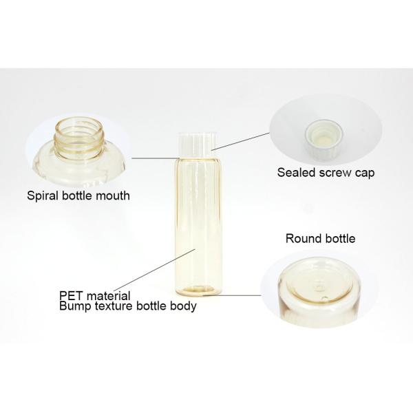 PET 24mm Clear Yellow 180ml Bulk Plastic Bottles