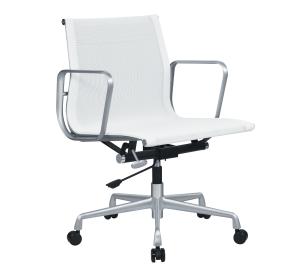 China Adjustable Height Aluminum Group Management Chair / Fashionable Mesh Task Chair wholesale