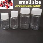 30ml Empty Transparent Medicine Bottle Wide Neck Finish Plastic Vitamin Pill