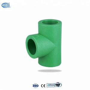 China Green Color PPR Pipe Fitting Plastic Tee wholesale