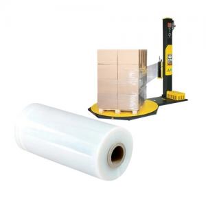 China 25 Micron Stretch Wrapping Film Hand Use LLDPE Stretch Film Roll wholesale