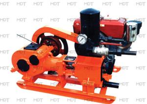 China Reciprocal Single Piston Mud Pump Well Drilling For Soil Testing wholesale