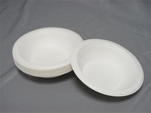 China Round 6&quot; 7&quot; 9&quot; 10&quot; Biodegradable Sugarcane Plates wholesale