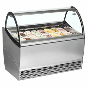 China Suppermarket Display Chest Freezer , Chest Freezer With Sliding Glass Top wholesale