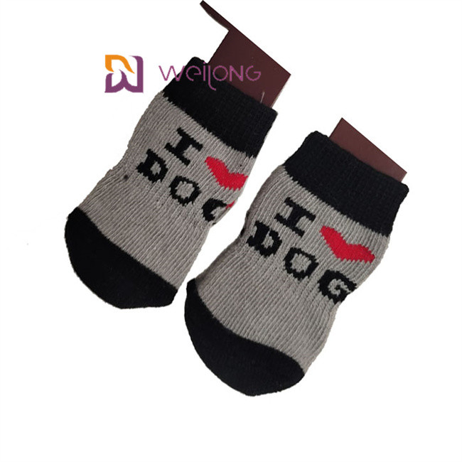 Customization Anti Slip Protective Sock For Dog Paw Dog Socks To Prevent Scratching