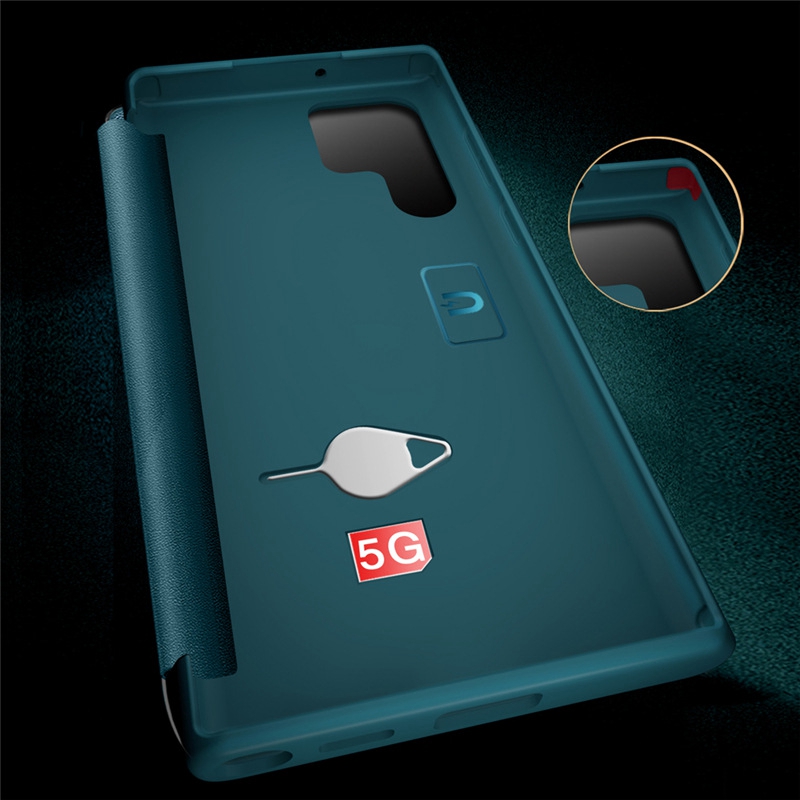 Customer Logo Accepted Minibook Pu Leather Case for Samsung Galaxy S23 Ultra Phone Cases Sports Waterproof Case