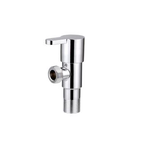 China SUS201 Polishing Angle Cock Valve Rotating Joint Bathroom Angle Valve wholesale