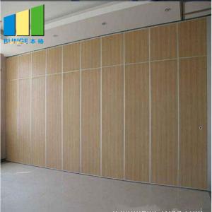 China Office Wooden Soundproof Mobile Acoustic Partition Folding Wood Doors wholesale