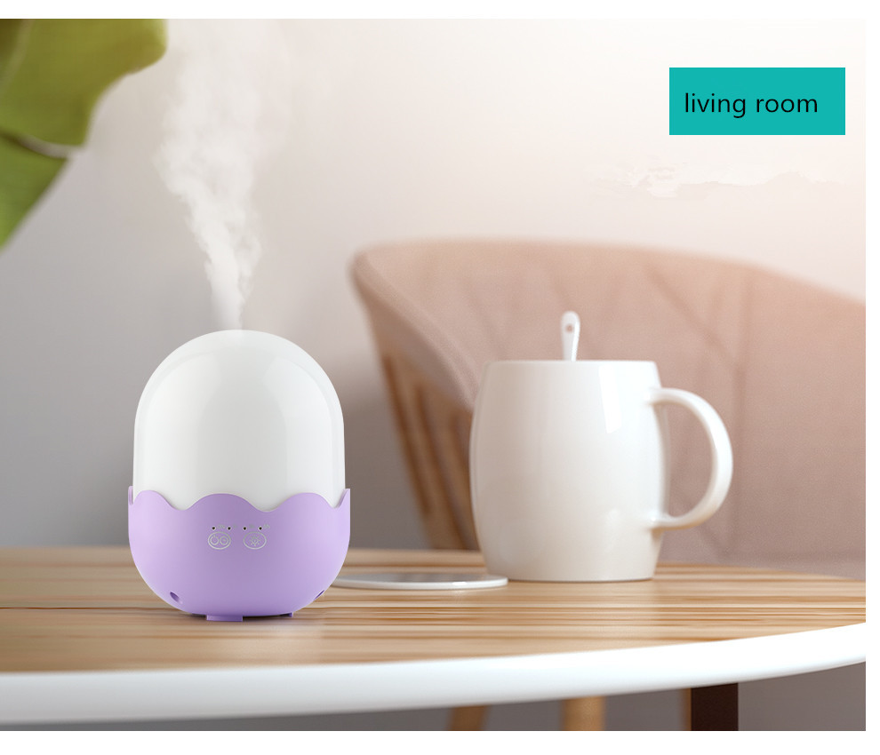 5W Rated Power Aroma Diffuser Humidifier DC5V 117 * 153mm Air Purifier With Colorful Lights