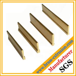 China floor part brass extruion profiles wholesale