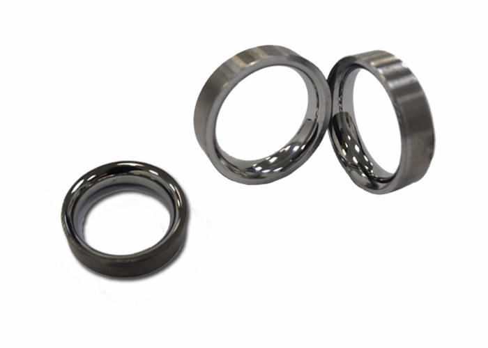 YG8 Solid Carbide Wire And Cable Guide Rollers , Electrical Conductivity