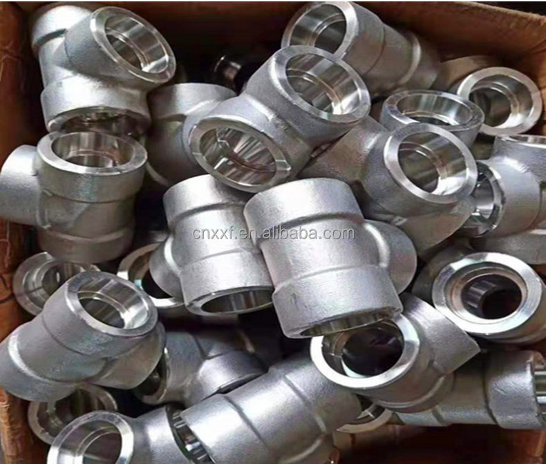 Customizable SCH80-XXS DN6-DN100 Stainless Steel Tee for NXF RA330/EN10095/UNS N083 Reducing Welded Casting 20mm 25mm