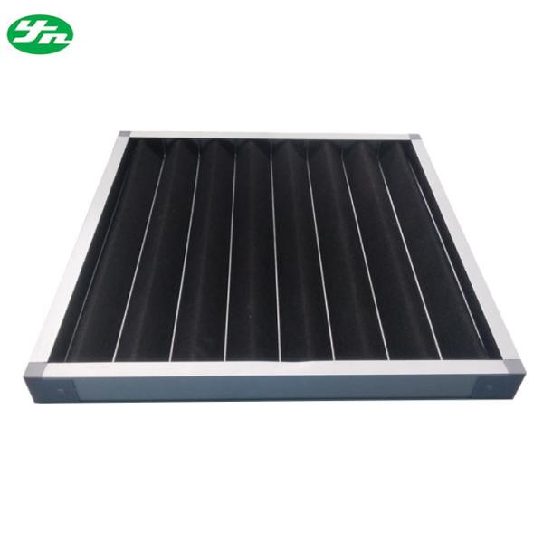 Aluminum Alloy Panel Air Filter , Activated Carbon Fiber Filter Odor Removal
