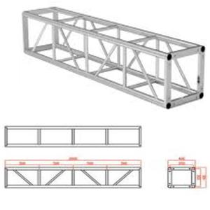 China Square Screw Bolt Truss System Lighting Truss Black wholesale