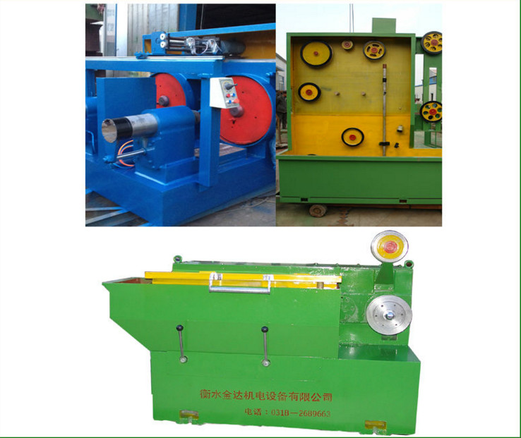 JD-9D High Precision Gear Type Intermedium Copper Wire Drawing Machine