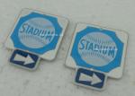 Business Promotional Soft Enamel Epoxy Award Pin , Photo Etched Club Pin