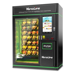 China MDB Fresh Salad Vending Machine CQC Approved 192 Pcs Capacity wholesale