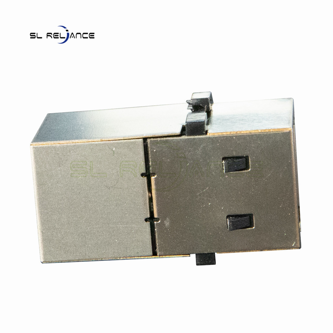 180 Degree Cat5e Tooless RJ45 Keystone Jack 8p8c FTP Inline Coupler Type