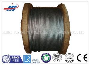 China 6*7+FC High Carbon Galvanized Wire Rope 1570-1770MPA Tensile Strength wholesale