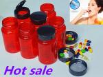 Round PET Medicine Bottles 30ml 60ml Medicine Empty Bottle With Cap