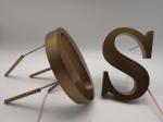 Stainless Steel Backlit Channel Letter Signs 40mm Depth 4000K