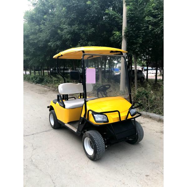 2 Seater Golf Cart Rechargeable Battery Powered Basic 30 km/h EV Golf Cart Reasonable Prices