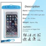 Mobile Phone Cases PVC Clear Lanyard Waterproof Cellphone Bag