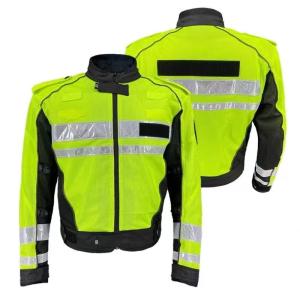 China Police Fluorescent Jacket Vest Reflective Motorcycle Riding Wear Clothing wholesale