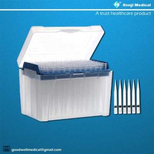 China 1mL Sterile Pipette Tips , Universal Micropipette Tips 1000ul on sale