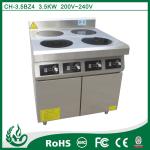 4 burner commercial electric induction plate