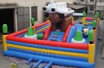 Aerospace Theme Inflatable Fun City , Water Resistant Giant Bouncy House
