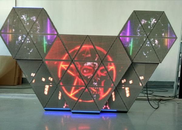 Quality P5 Full Color Music LED Dj Booth Facade With Wide View Angle For TV Studios / Bars for sale