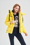 FODARLLOY Warm hooded cotton-padded clothes women slim Regular down winter