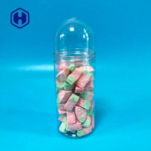 China Leak Proof Clear 420ml Dome Clear Plastic Cans For Cookies wholesale