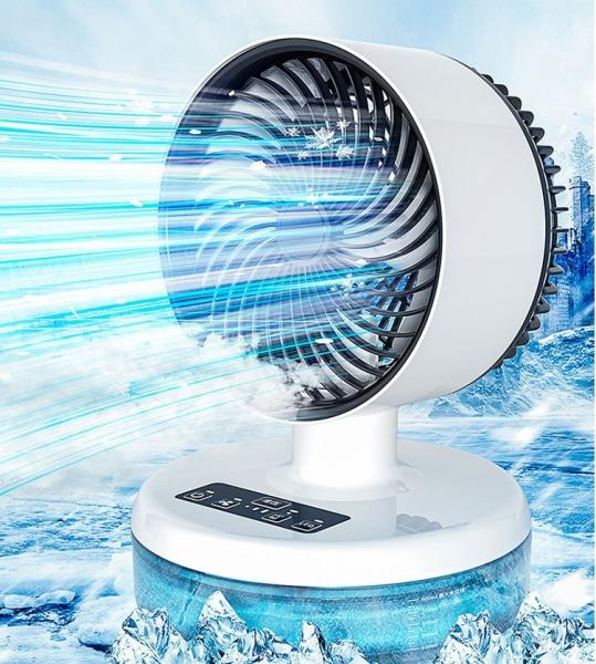 Household Mini 900 ml Air Conditioning Fan Portable USB Rechargeable Spray Air
