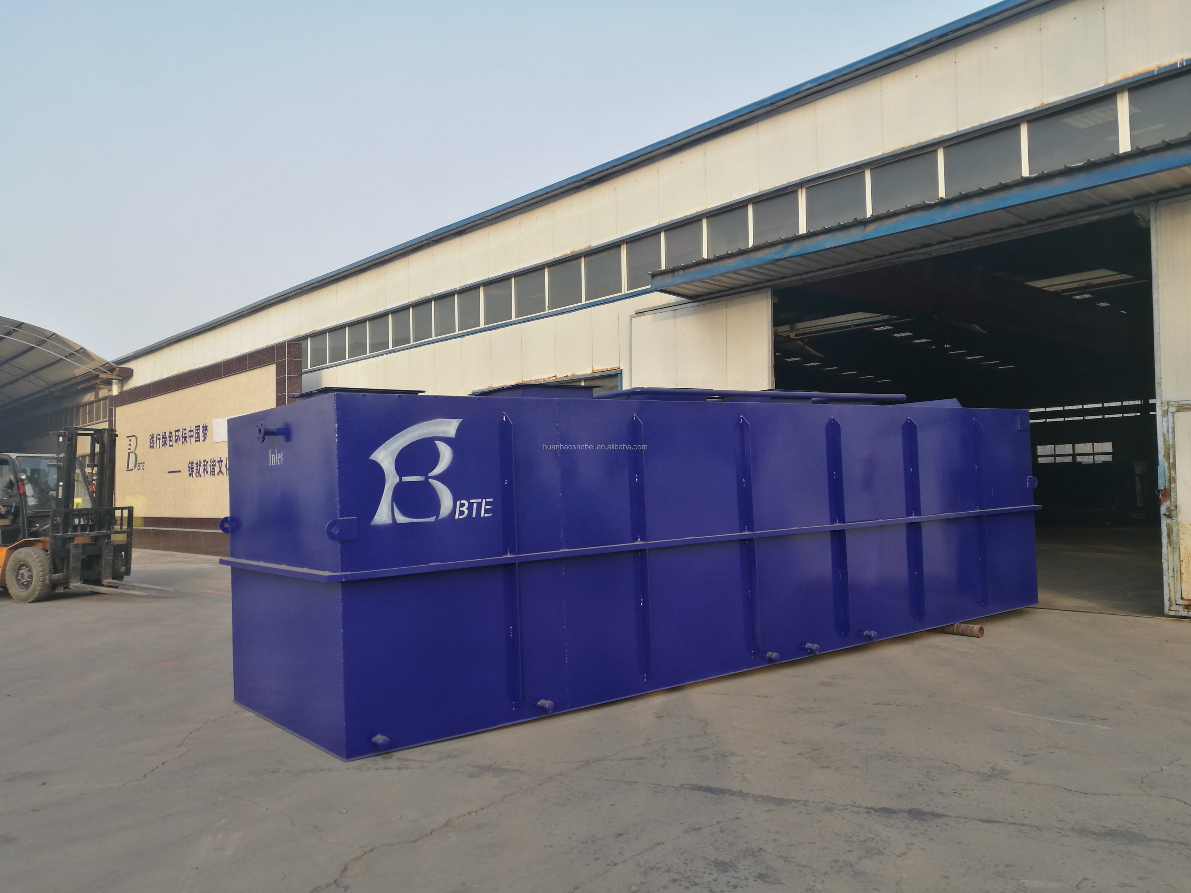 330*180*220cm Underground Type MBR Sewage Treatment Systems for Water Treatment Plant