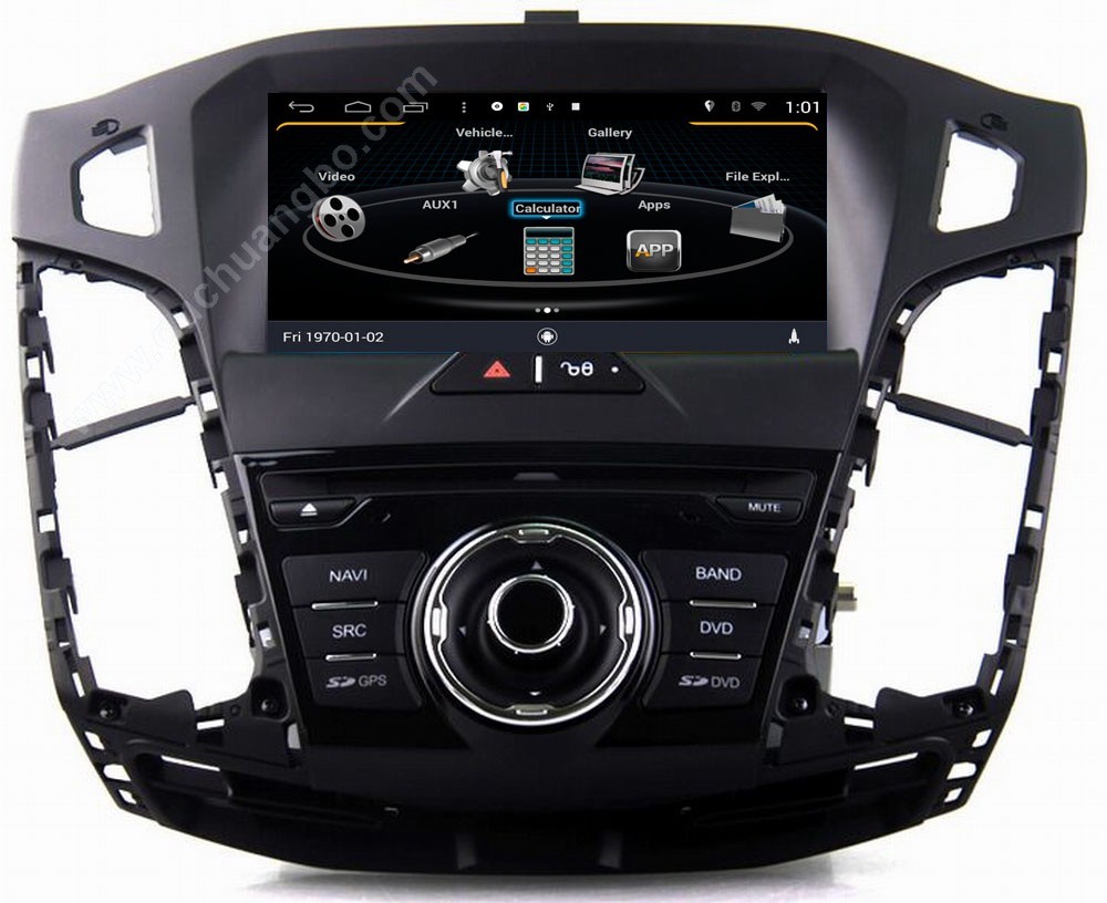 Ouchuangbo audio DVD gps radio stereo navigation for ford focus radio stereo S160 android 4.4 OS