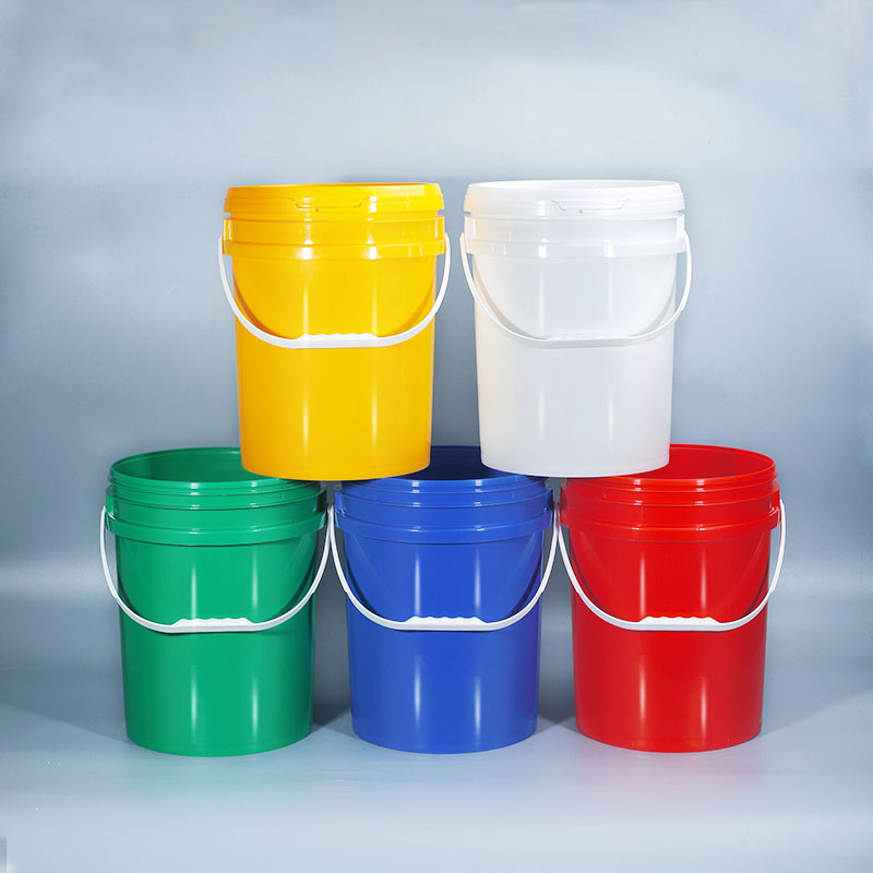 Personalized Logo Printing PP 20l Plastic Oil Bucket for Grade Food Grade Container