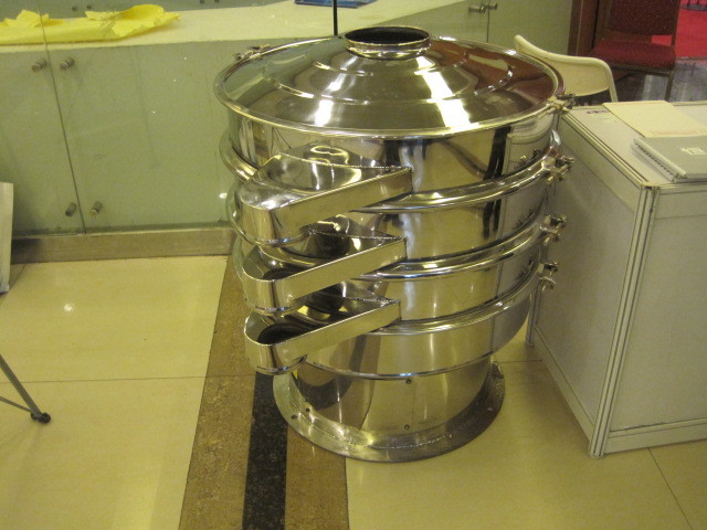 Bulk Drug Intermediates Vibro Screen Machine , Vibro Sifter Separator Machine