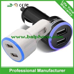 China 5V 2.1A mini dual usb car charger wholesale