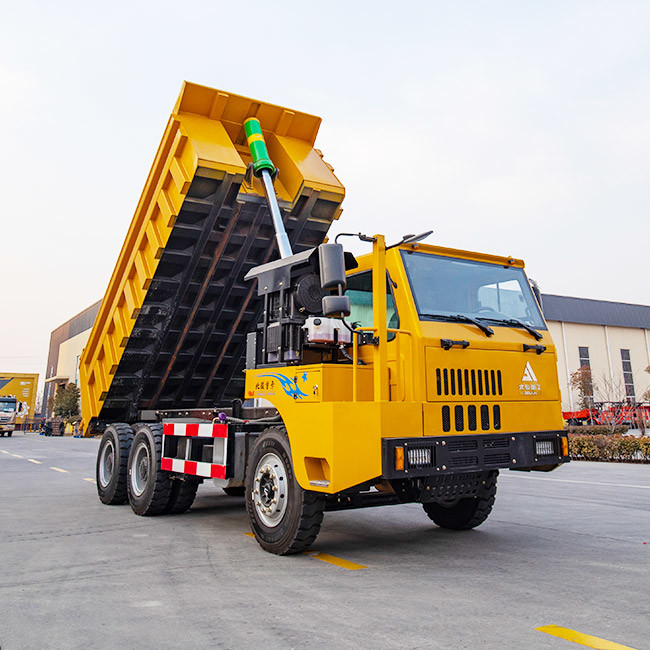 Fuel Efficient 6x4 Diesel Underground Mining Truck 35 Tons Mine Dumper Truck