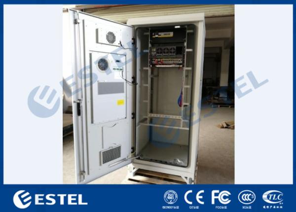 IP55 Outdoor Power Cabinet Galvanized Steel PDU Battery ODF DCDU With Air