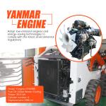 Fast Delivery Skid Steer Skid Steer Loader Multifunctional Hydraulic Compact
